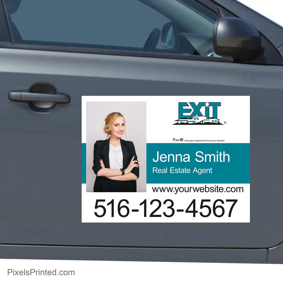 EXIT realty car decals PixelsPrinted 