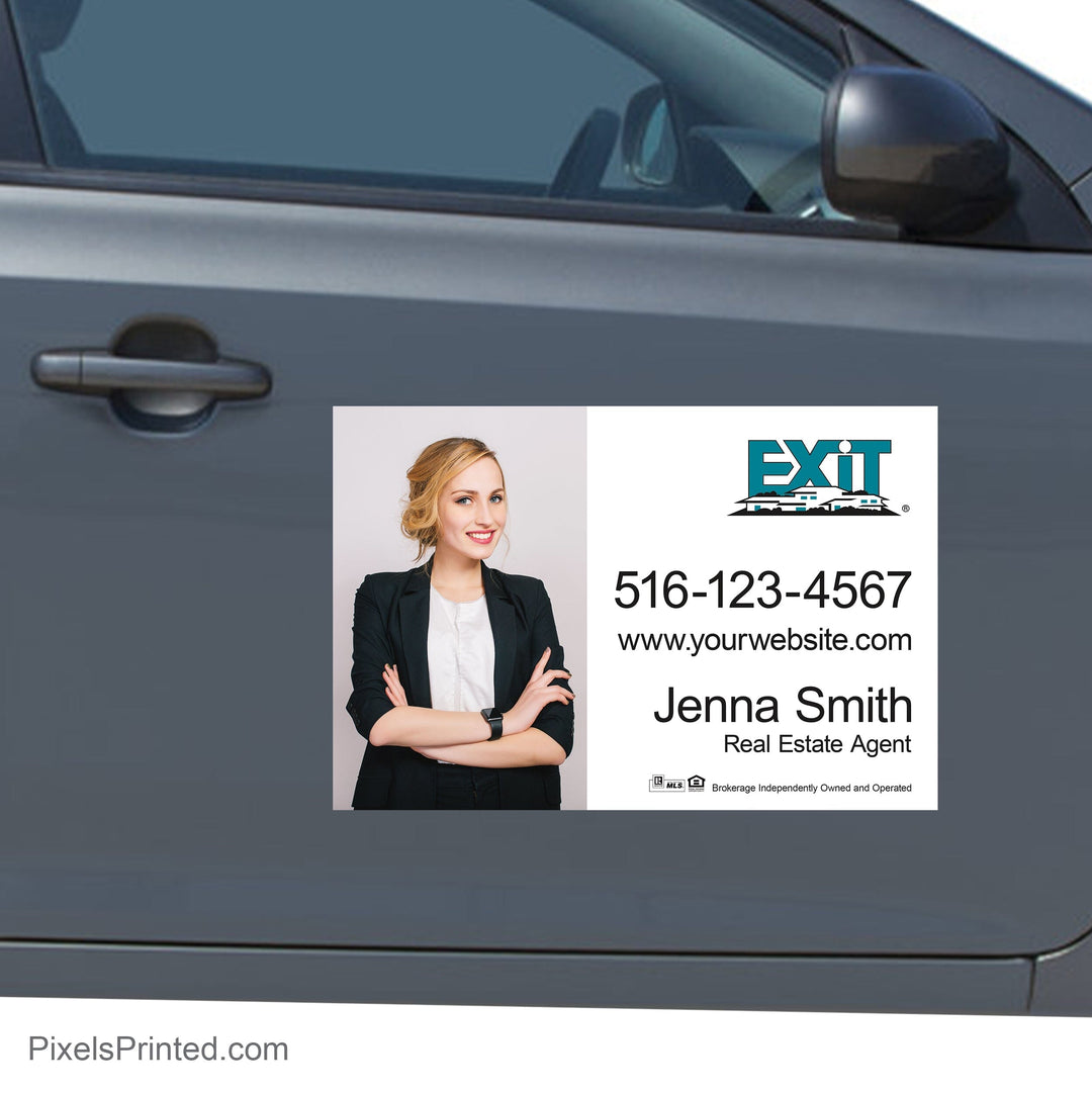 EXIT realty car decals PixelsPrinted 