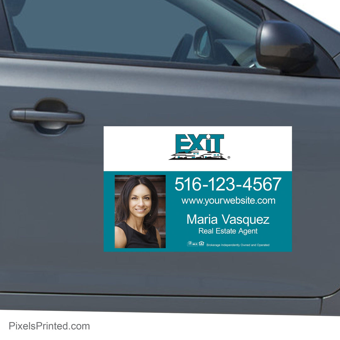 EXIT realty car decals PixelsPrinted 