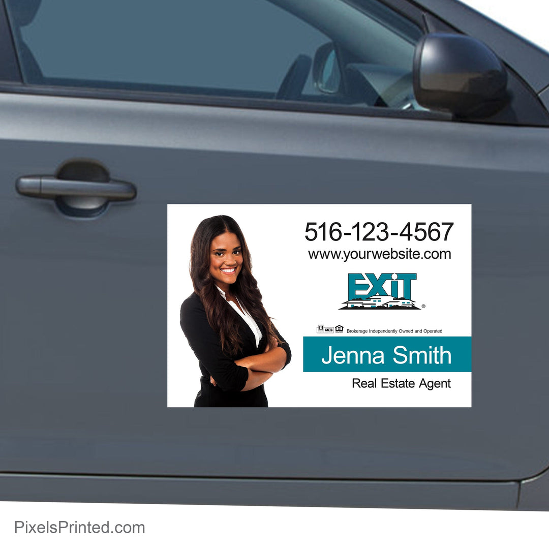 EXIT realty car decals PixelsPrinted 