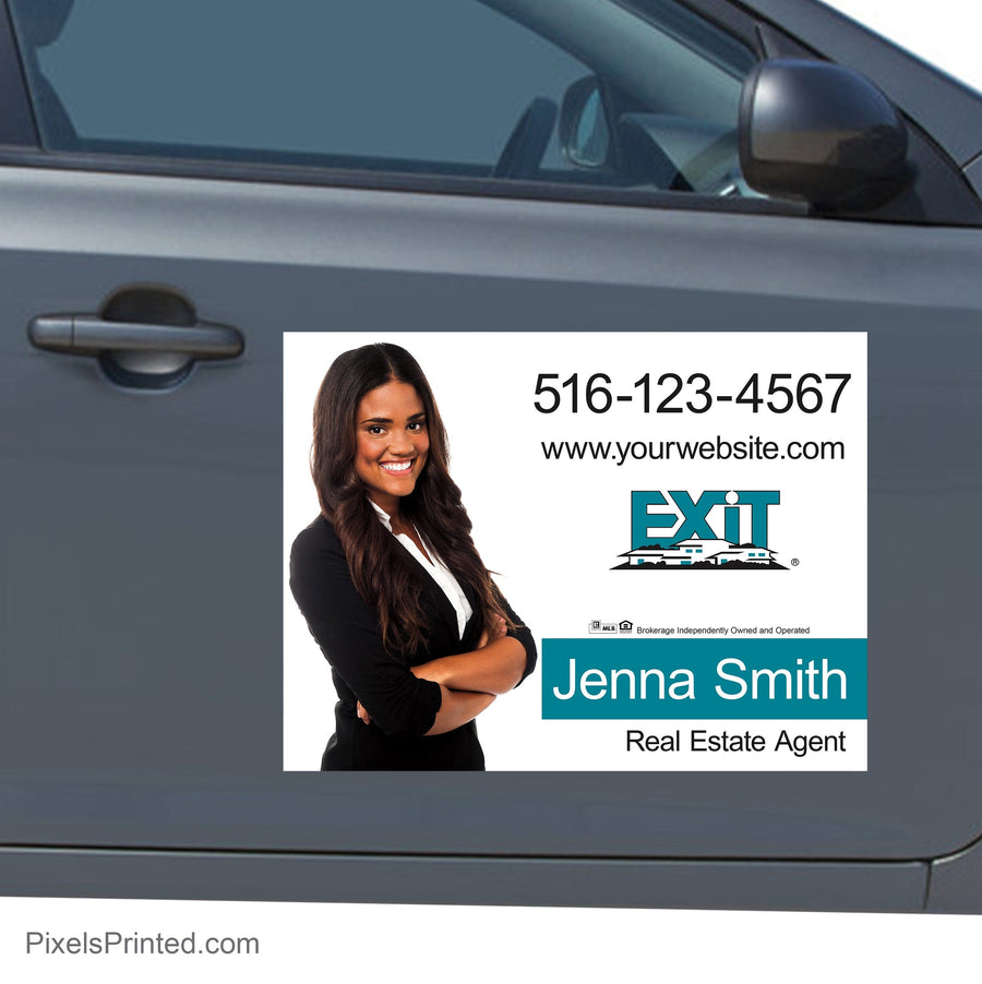 EXIT realty car decals PixelsPrinted 
