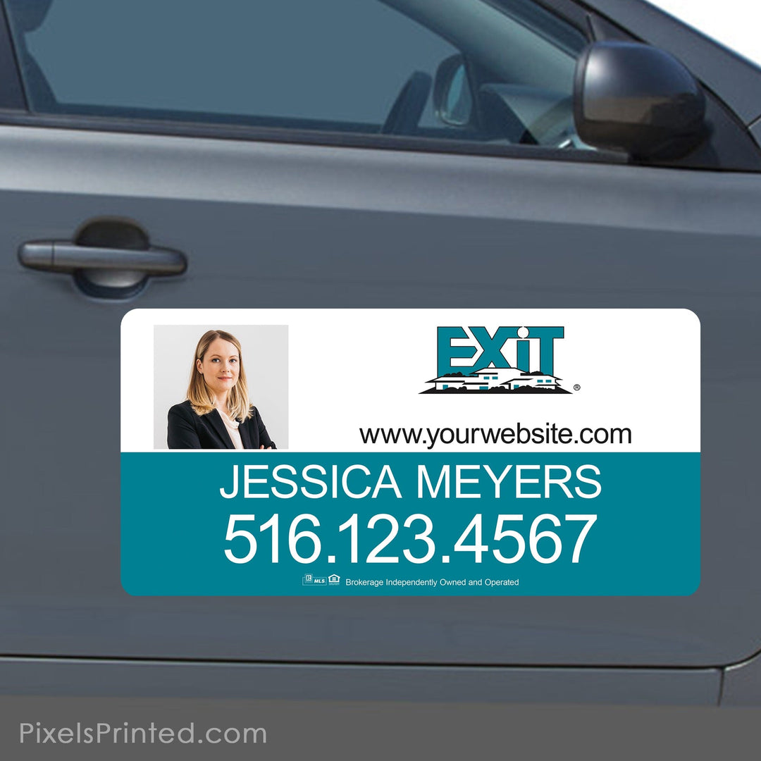 EXIT realty car magnets PixelsPrinted 