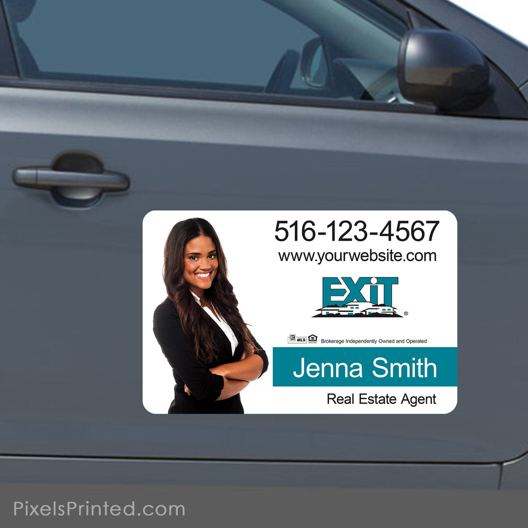 EXIT realty car magnets PixelsPrinted 