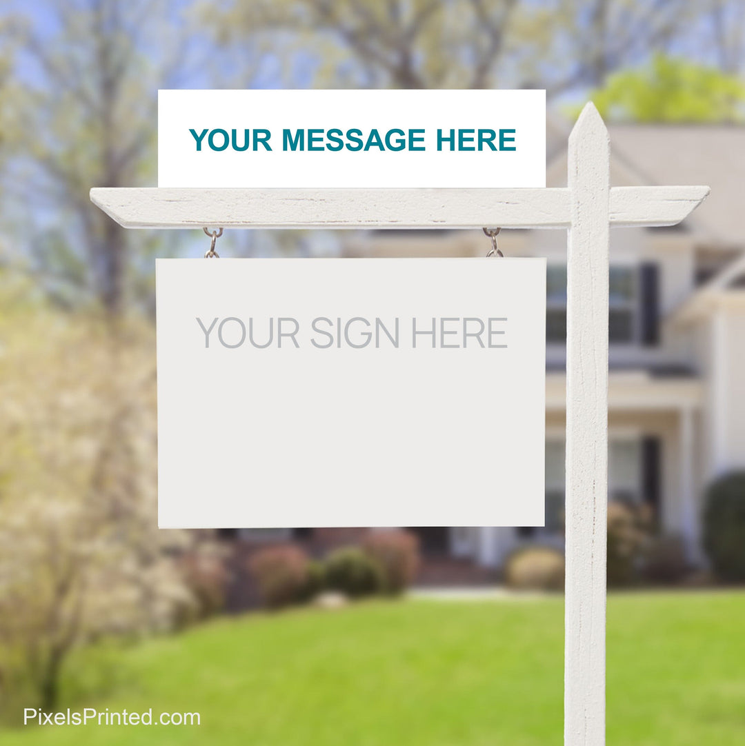 EXIT realty custom design sign riders PixelsPrinted 