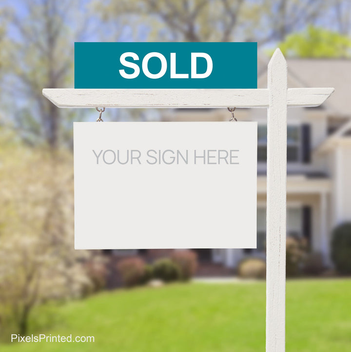 EXIT realty sold sign riders PixelsPrinted 