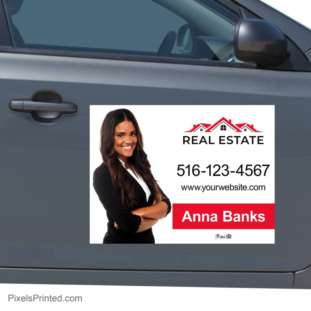 Independent real estate car decals vehicle decal PixelsPrinted 