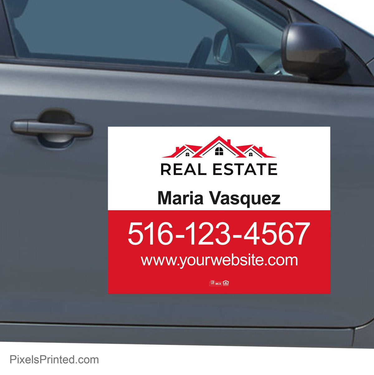 Independent real estate car decals vehicle decal PixelsPrinted 