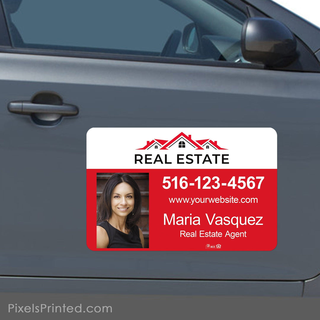 Independent real estate car magnets PixelsPrinted 