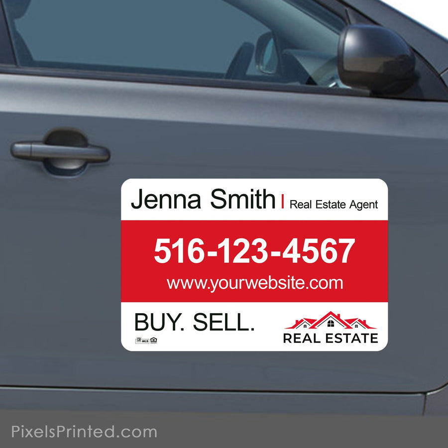 Independent real estate car magnets PixelsPrinted 