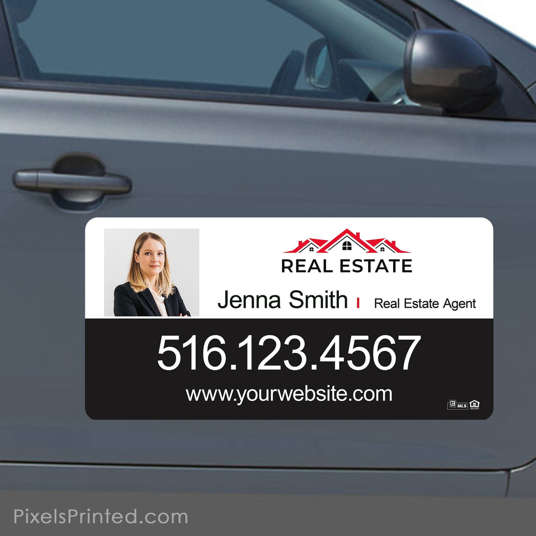 Independent real estate car magnets PixelsPrinted 