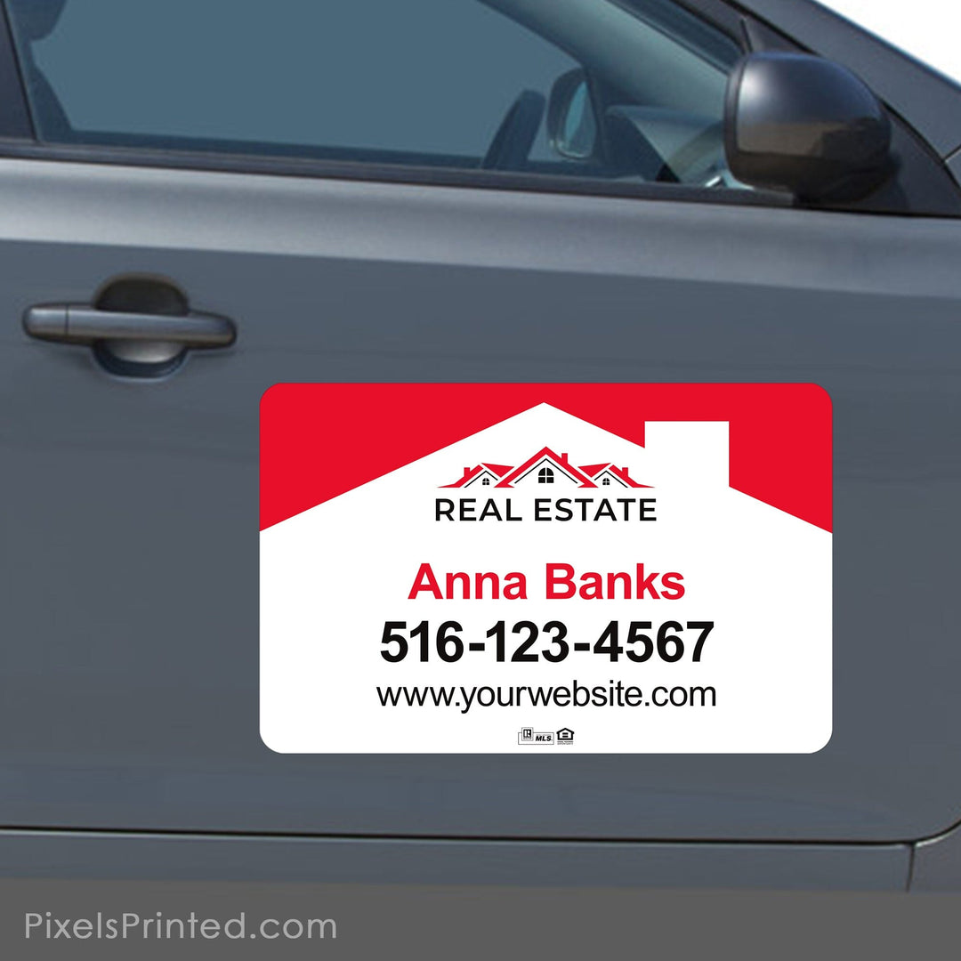 Independent real estate car magnets PixelsPrinted 