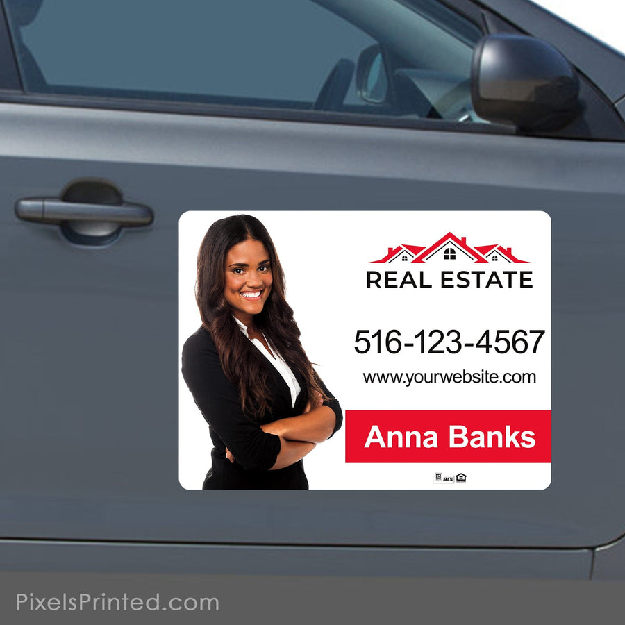 Independent real estate car magnets PixelsPrinted 