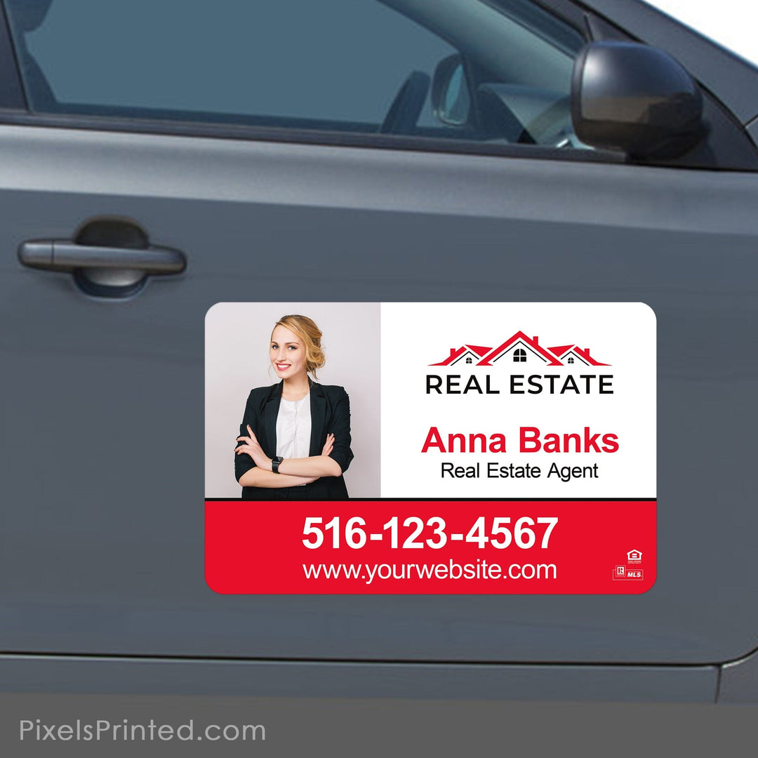 Independent real estate car magnets PixelsPrinted 