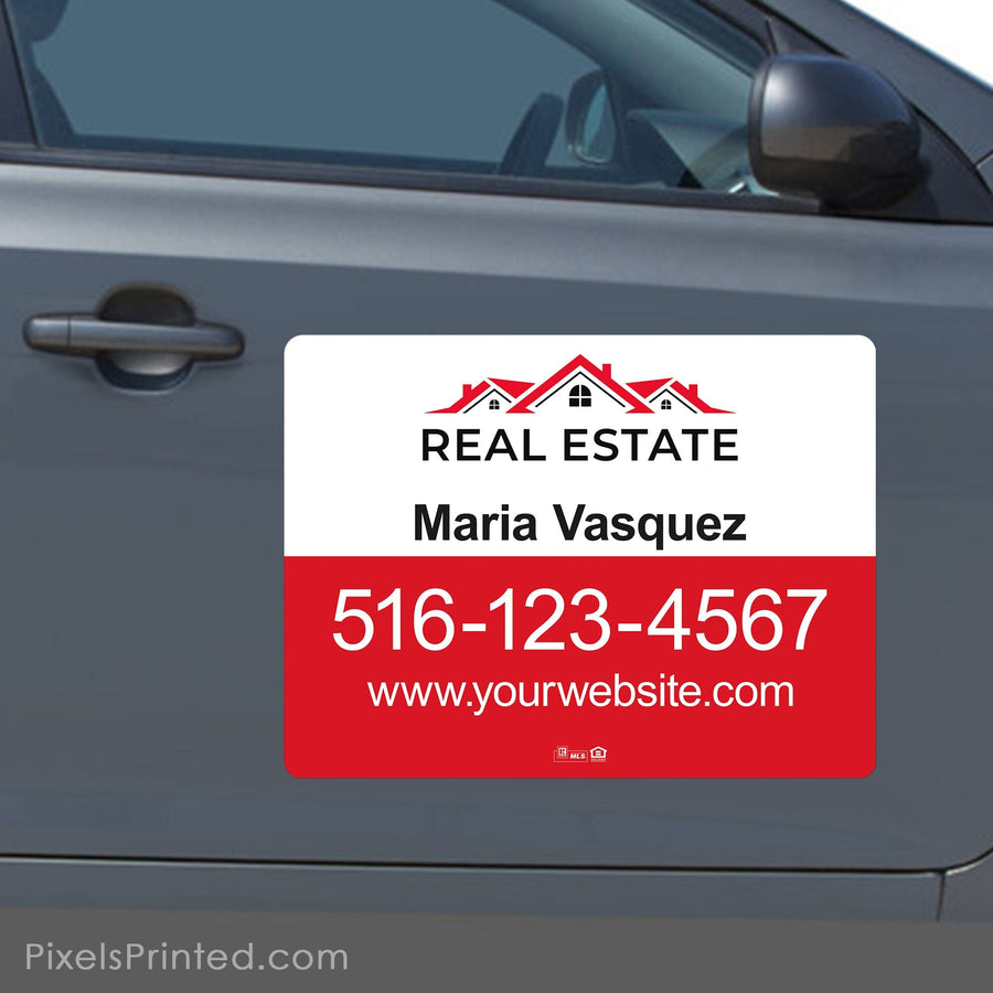 Independent real estate car magnets PixelsPrinted 