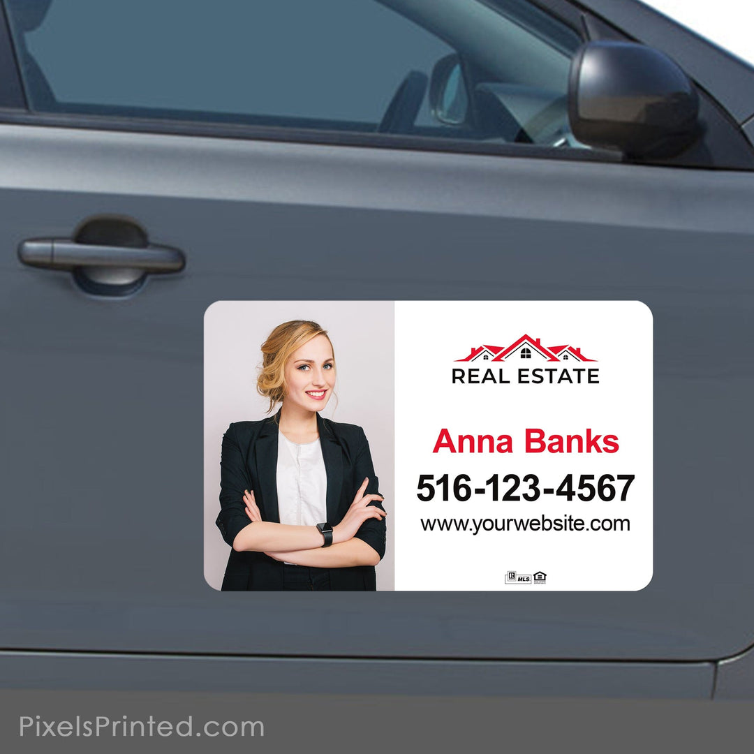 Independent real estate car magnets PixelsPrinted 