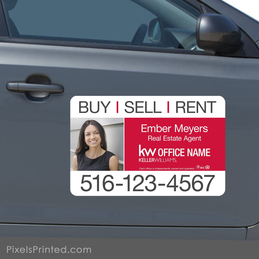 Keller Williams car magnets PixelsPrinted 