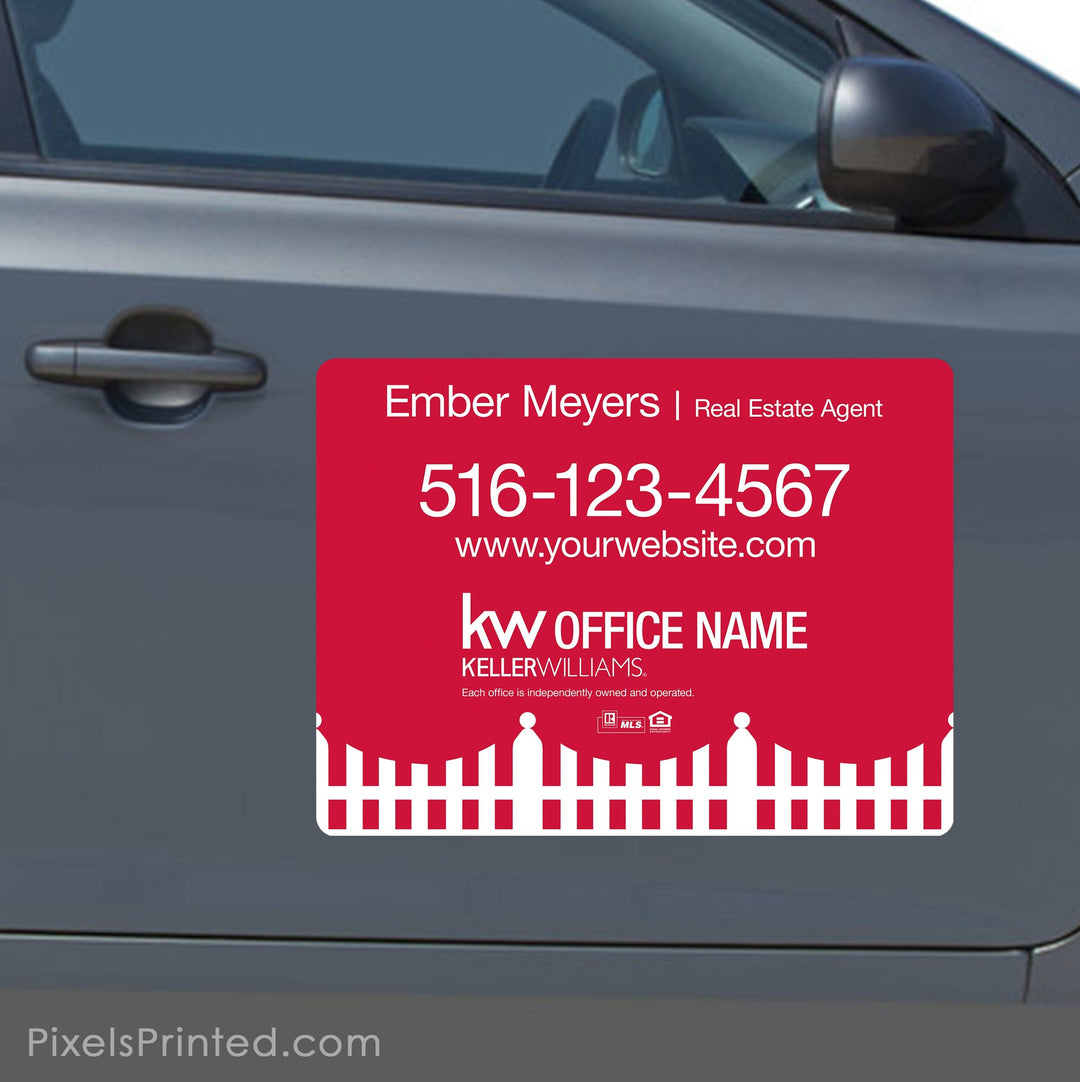 Keller Williams car magnets PixelsPrinted 