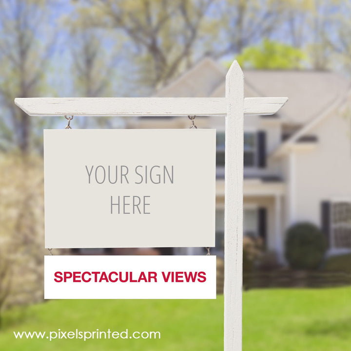 Keller Williams great views sign riders PixelsPrinted 