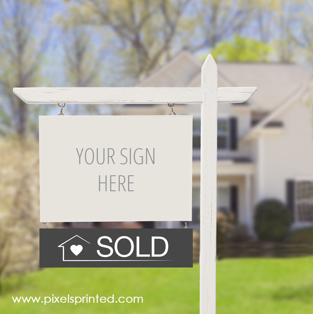 Keller Williams sold sign riders PixelsPrinted 