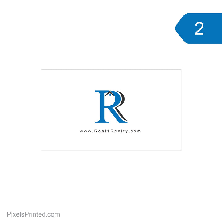 R1R custom business cards Pixels Printed 