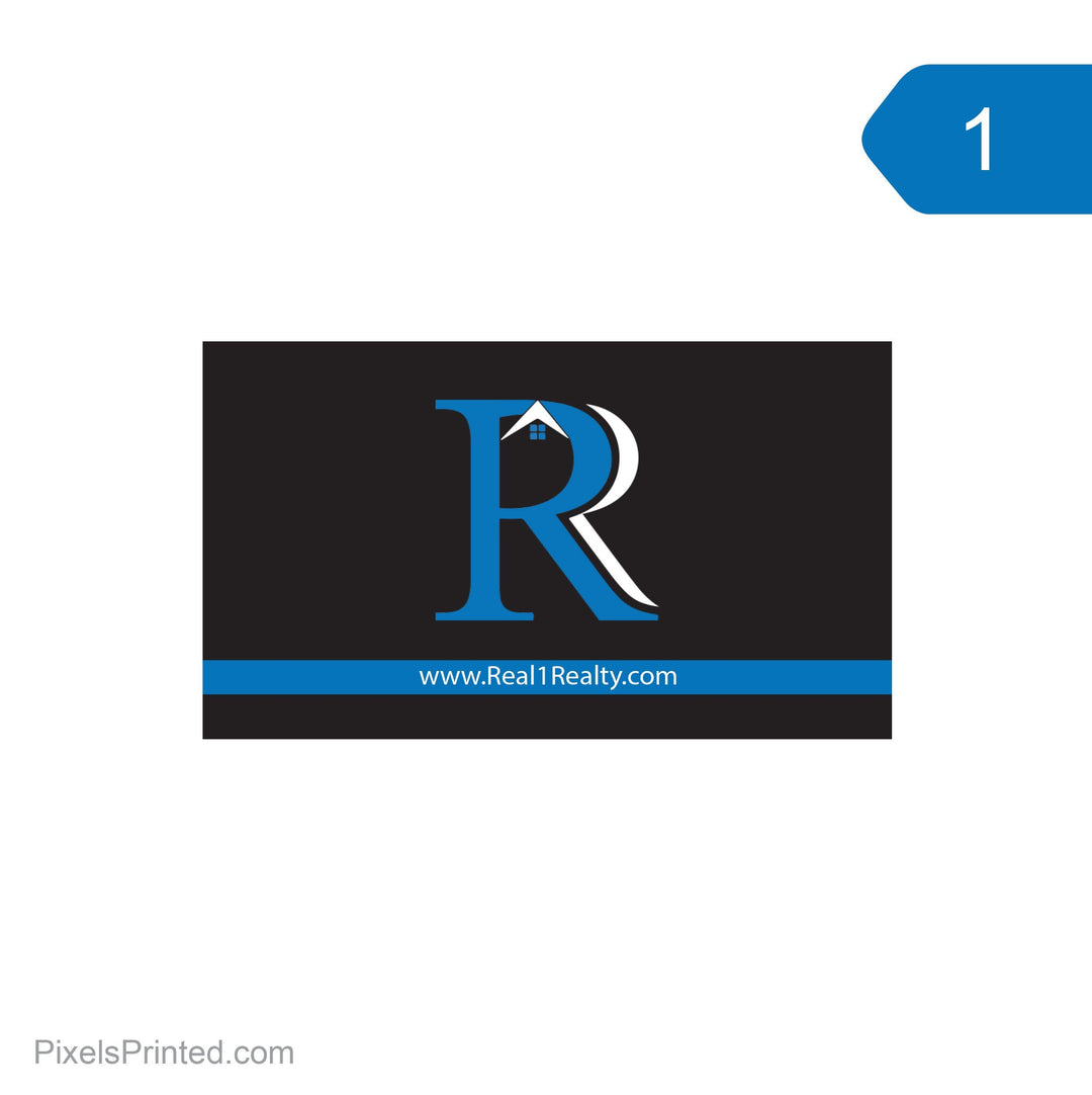 R1R custom business cards Pixels Printed 
