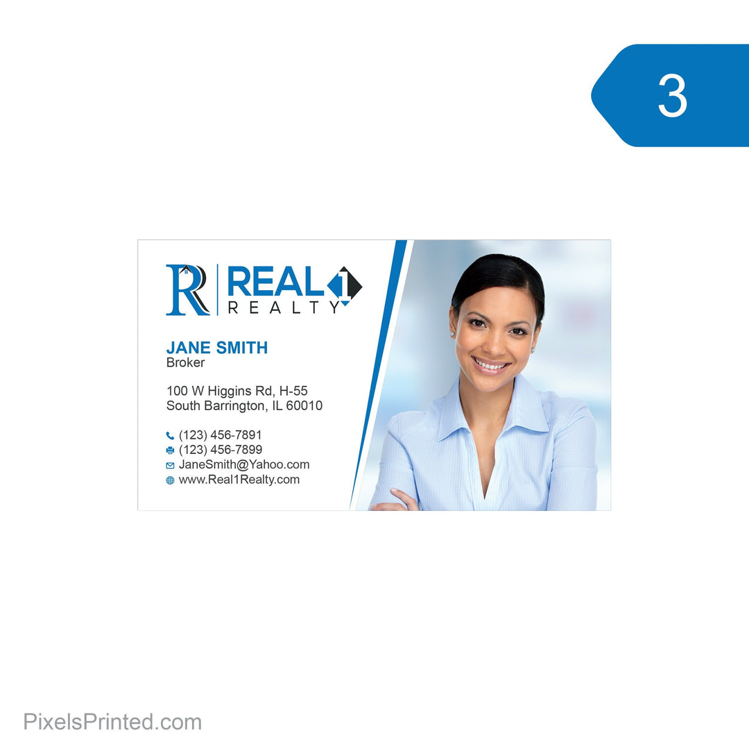 R1R custom business cards Pixels Printed 
