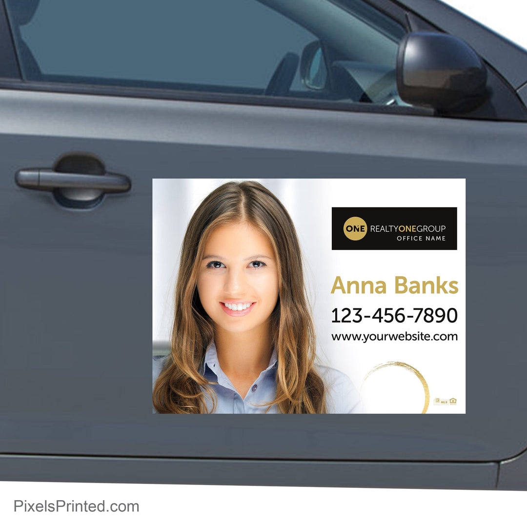 Realty ONE Group car decals PixelsPrinted 