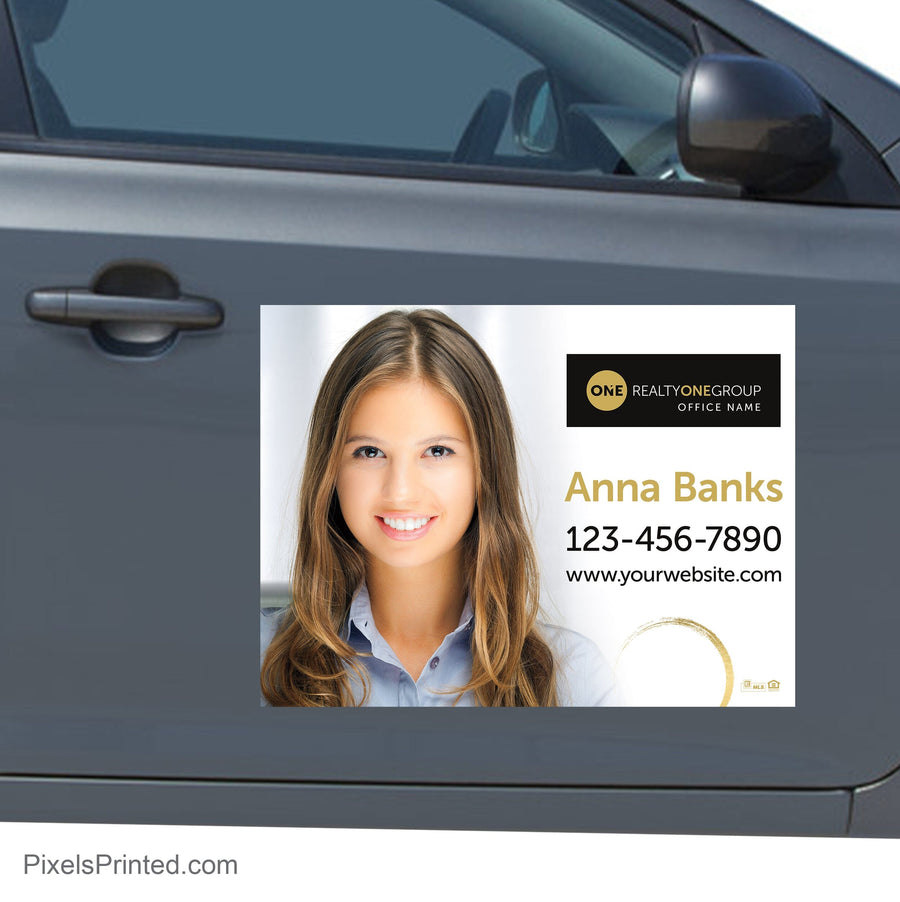 Realty ONE Group car decals PixelsPrinted 