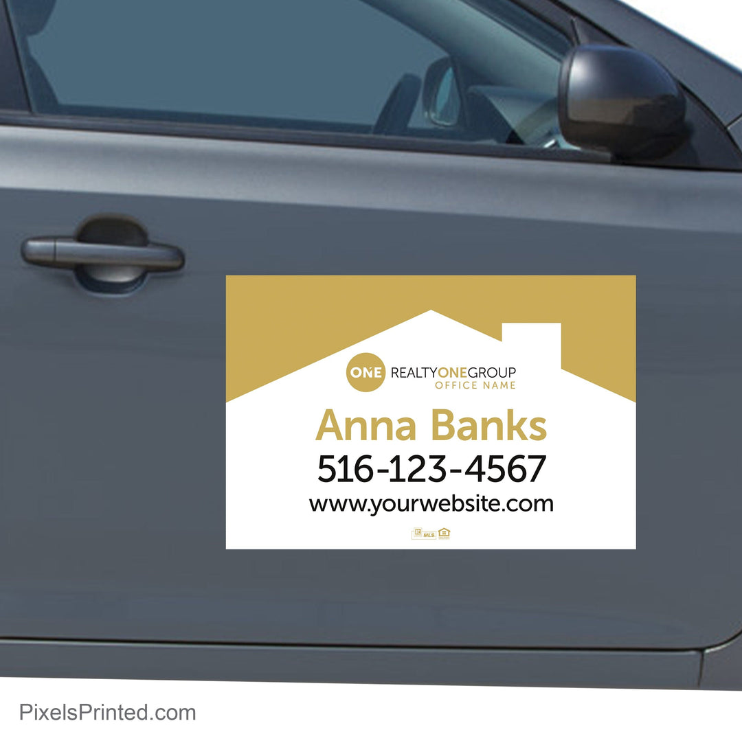 Realty ONE Group car decals PixelsPrinted 
