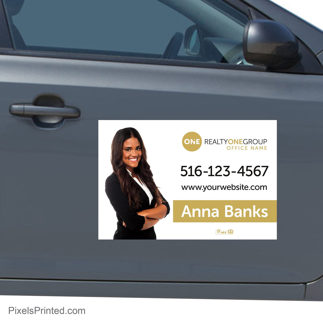 Realty ONE Group car decals PixelsPrinted 