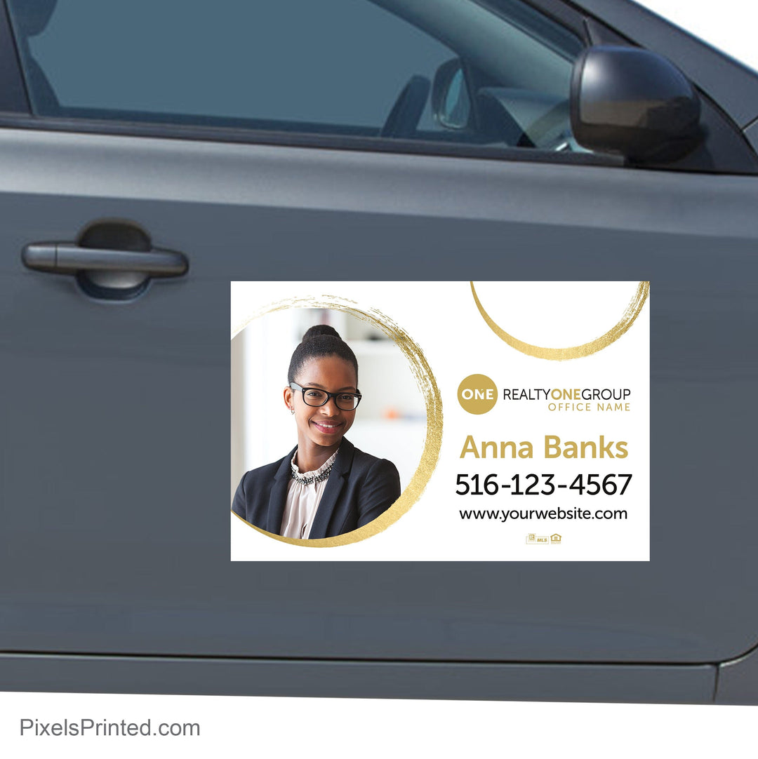 Realty ONE Group car decals PixelsPrinted 