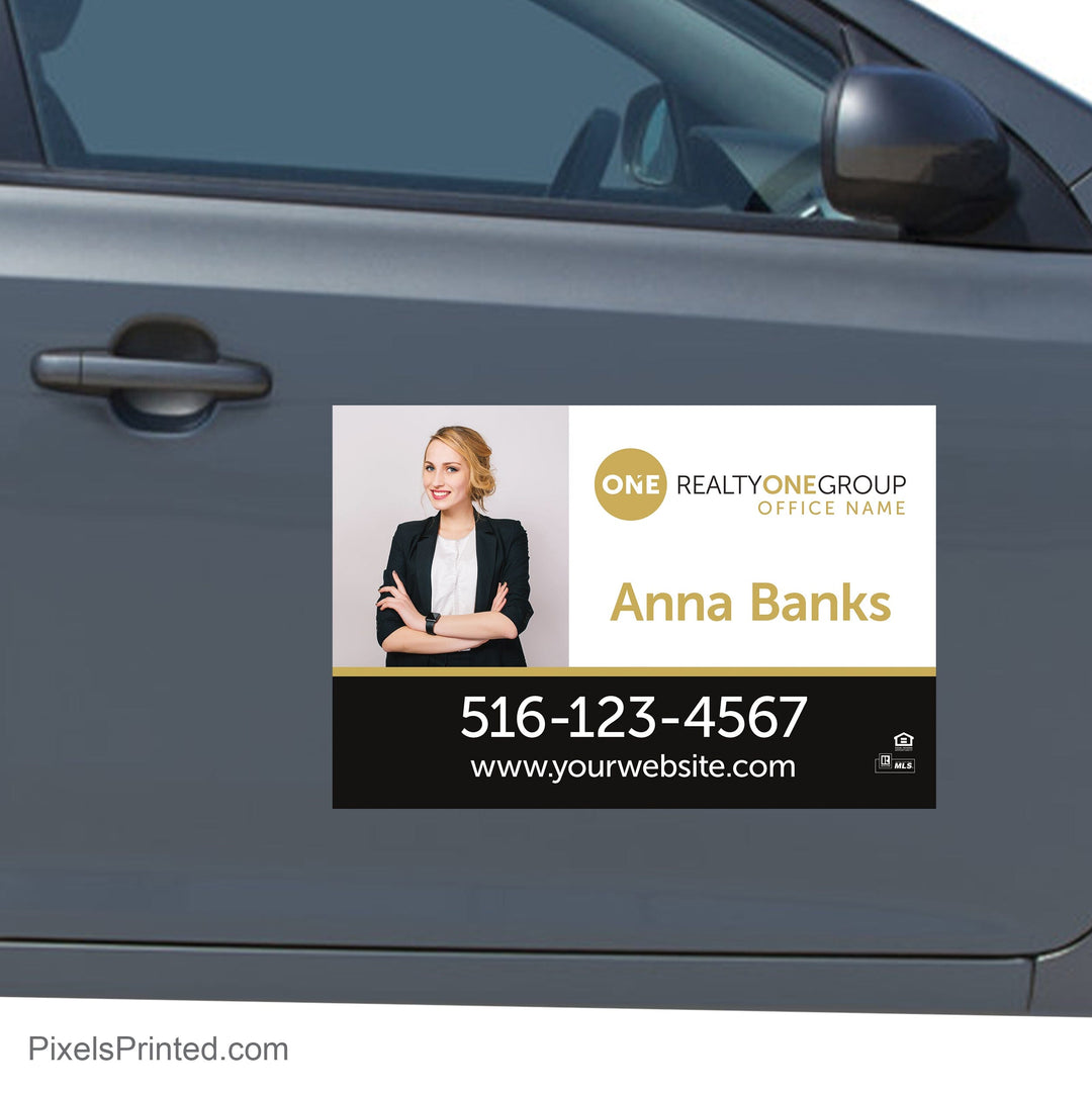 Realty ONE Group car decals PixelsPrinted 