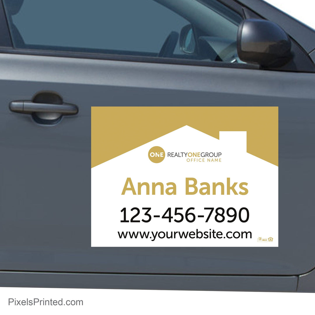 Realty ONE Group car decals PixelsPrinted 