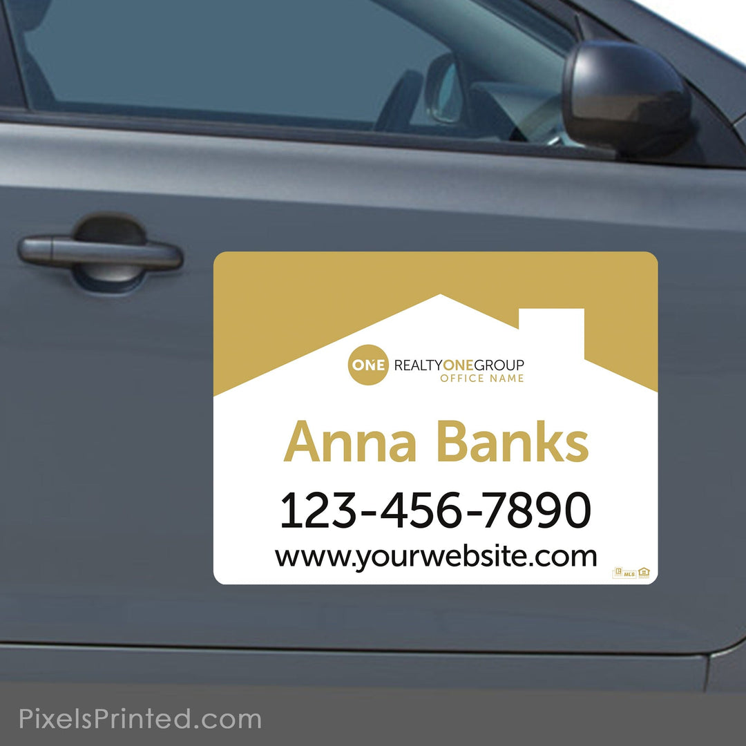 Realty ONE Group real estate car magnets PixelsPrinted 