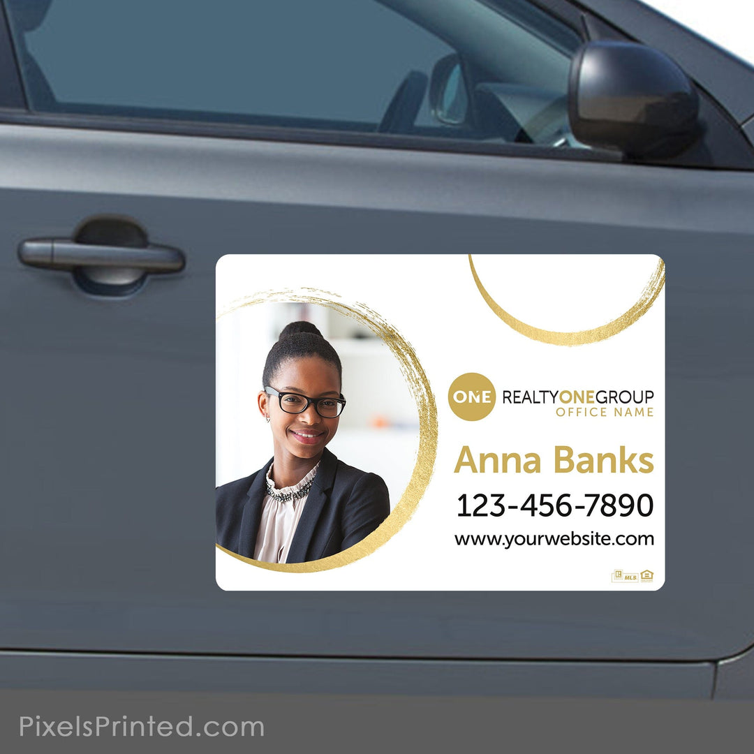 Realty ONE Group real estate car magnets PixelsPrinted 