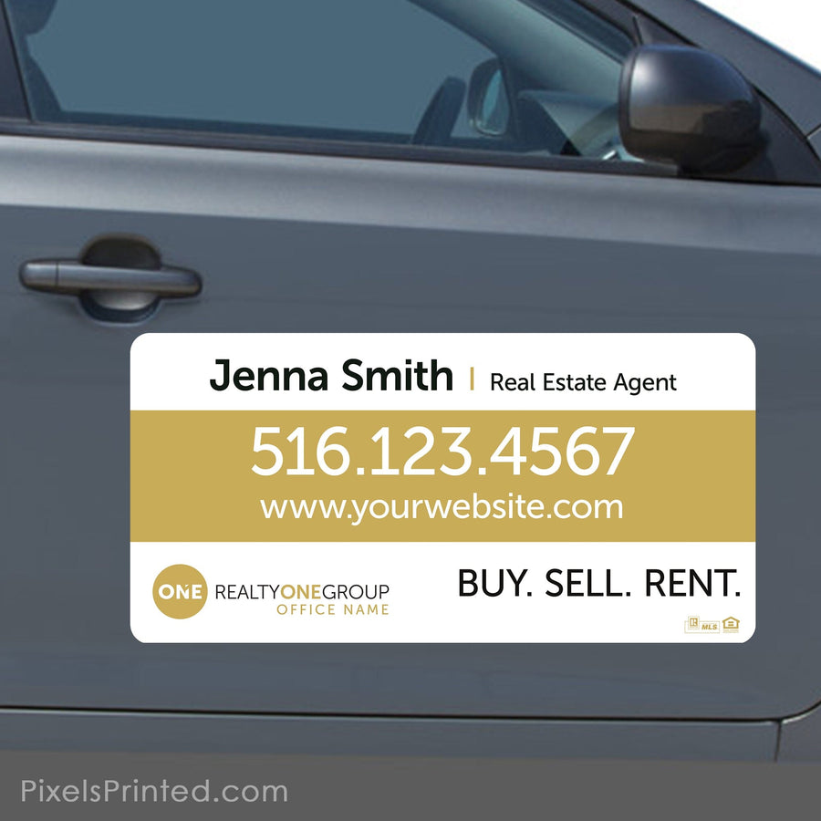 Realty ONE Group real estate car magnets PixelsPrinted 