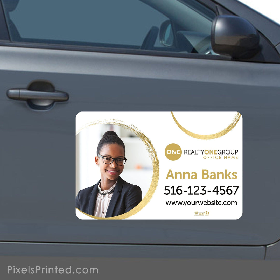 Realty ONE Group real estate car magnets PixelsPrinted 