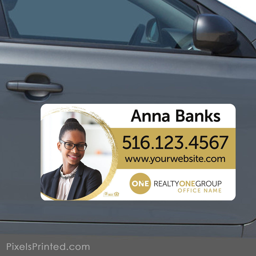 Realty ONE Group real estate car magnets PixelsPrinted 