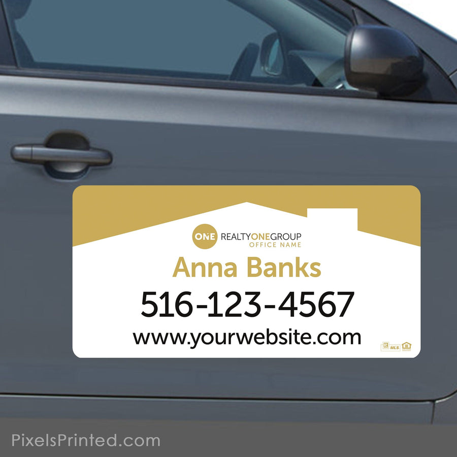 Realty ONE Group real estate car magnets PixelsPrinted 