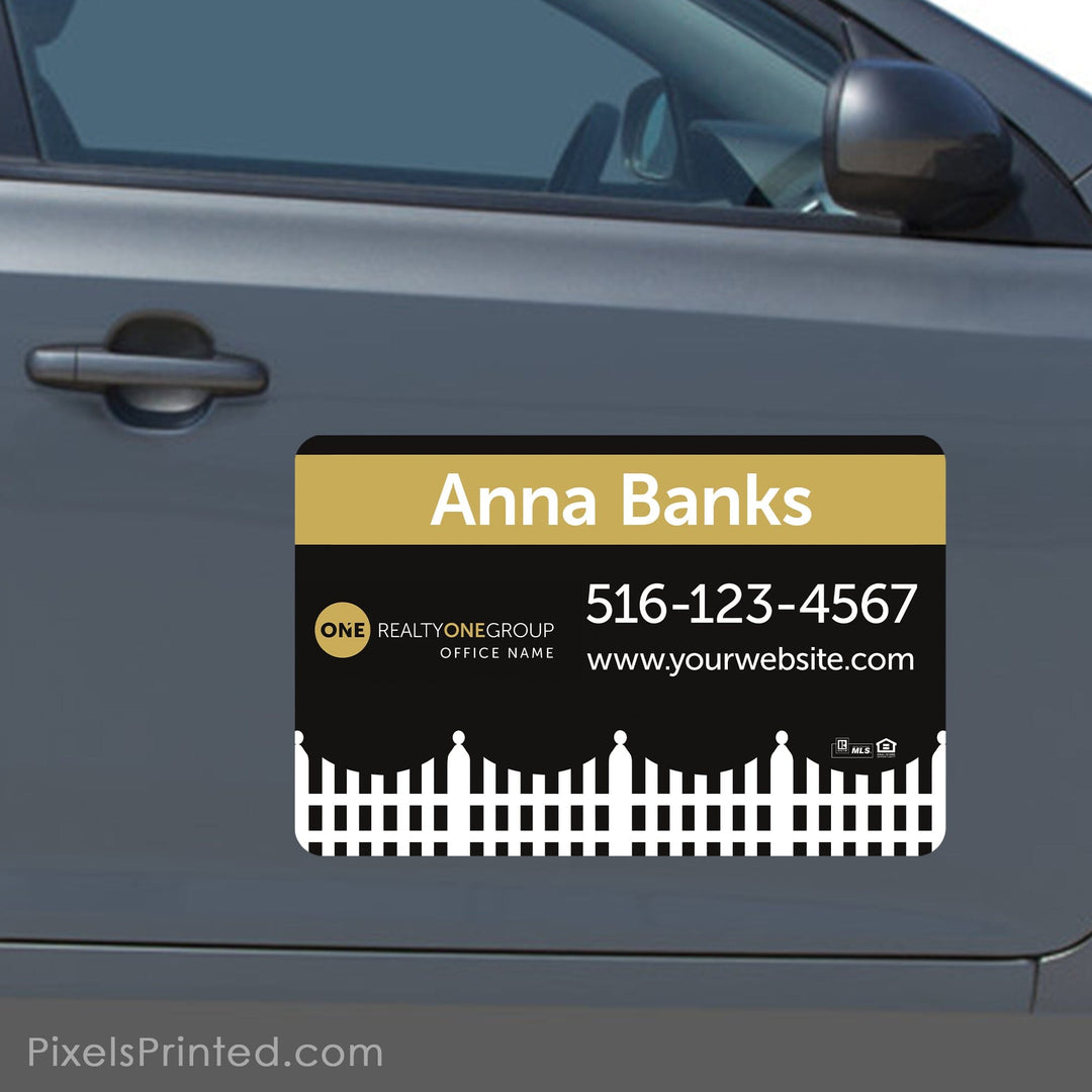 Realty ONE Group real estate car magnets PixelsPrinted 