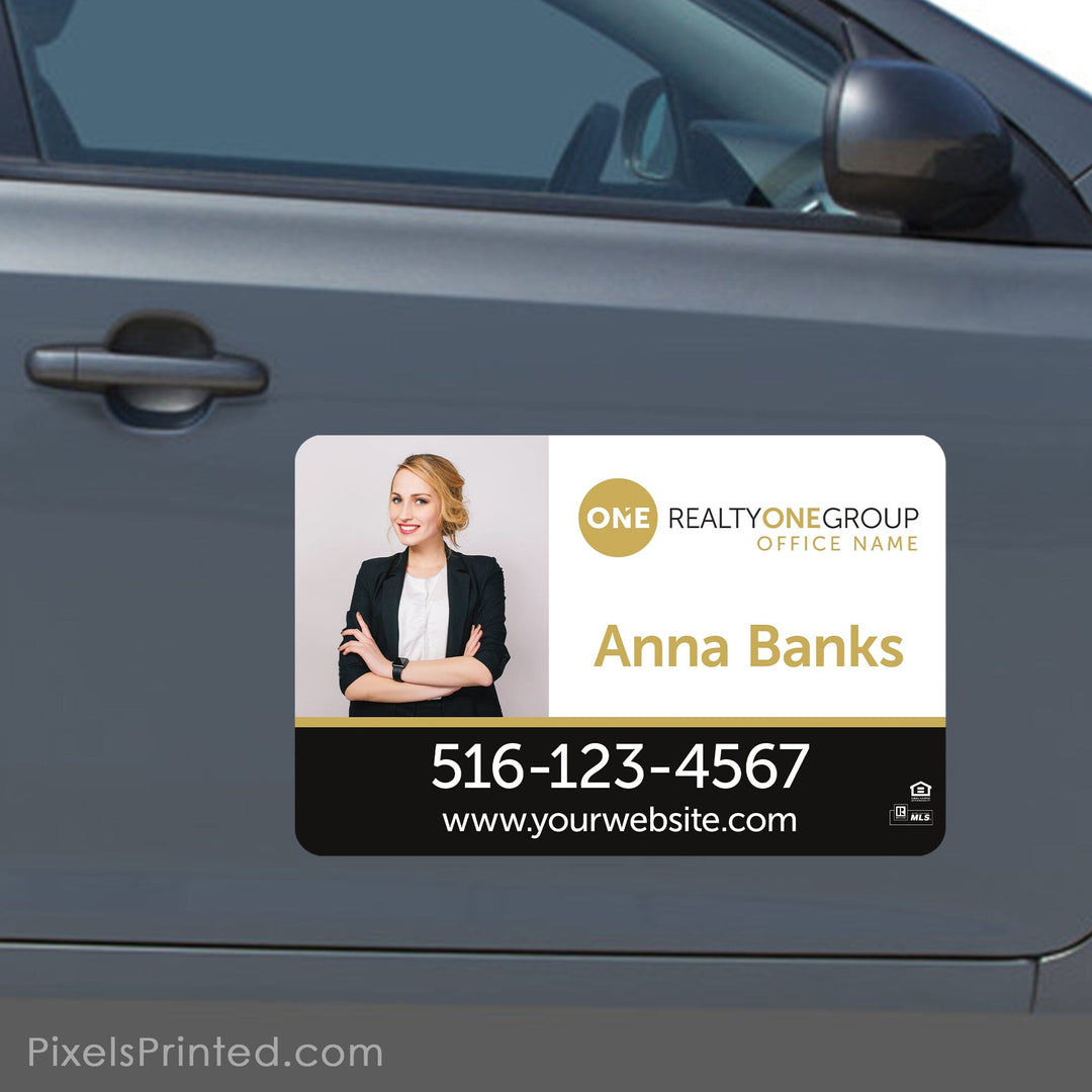 Realty ONE Group real estate car magnets PixelsPrinted 