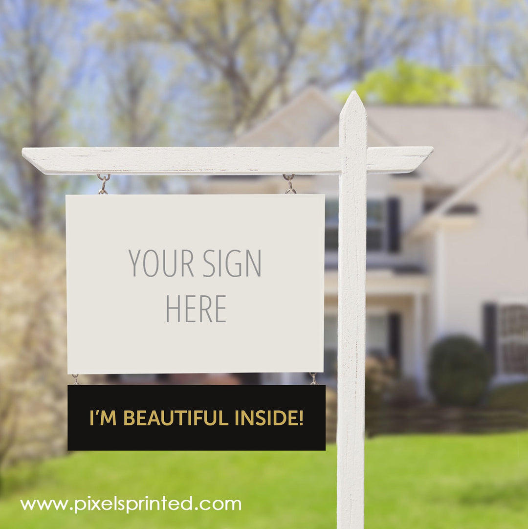 REALTY ONE GROUP sign riders PixelsPrinted 