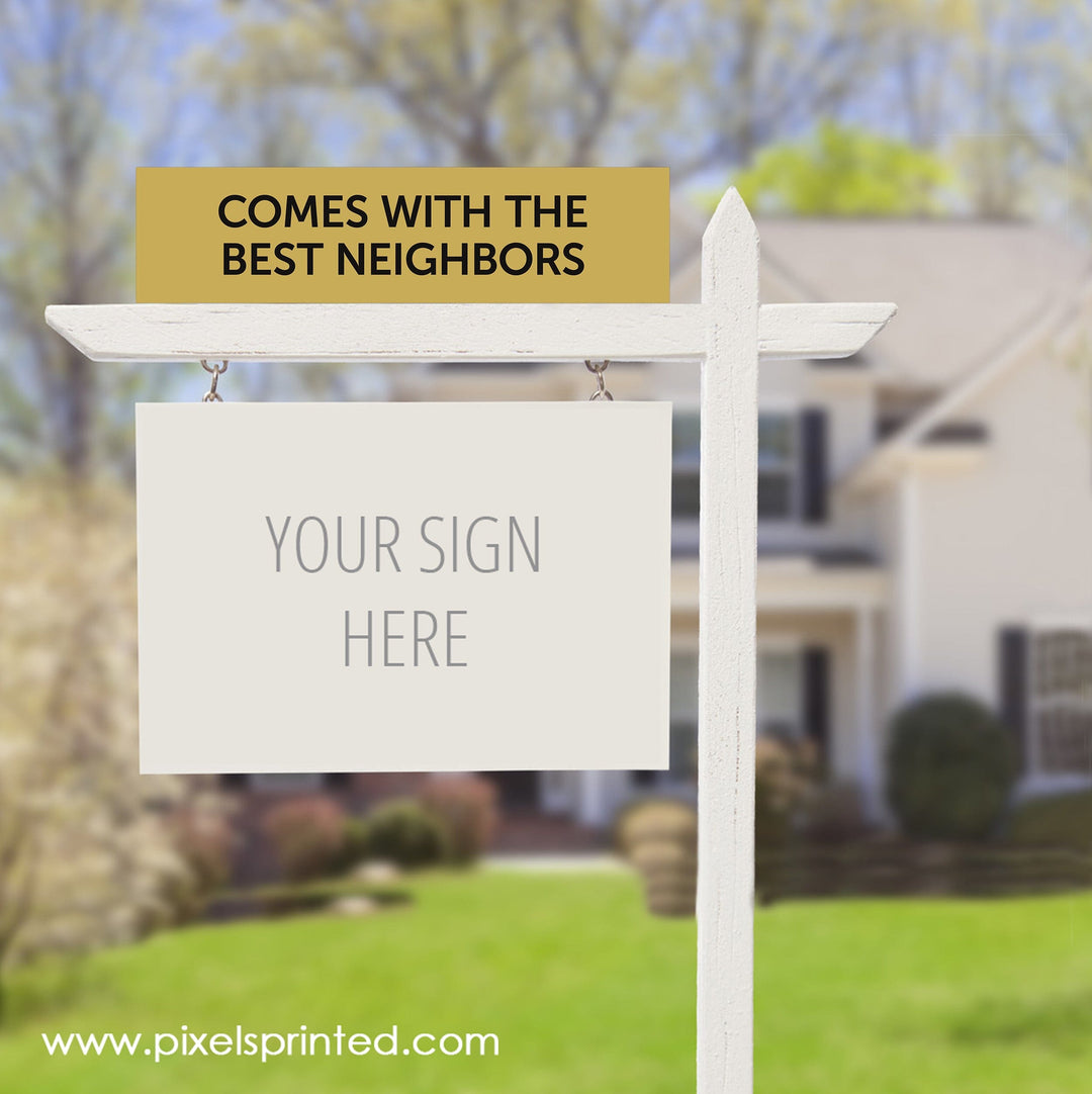 REALTY ONE GROUP sign riders PixelsPrinted 