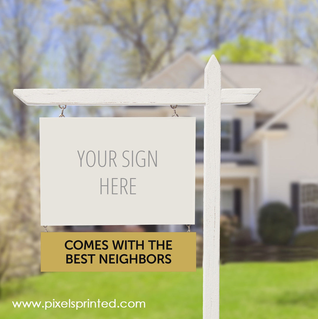 REALTY ONE GROUP sign riders PixelsPrinted 