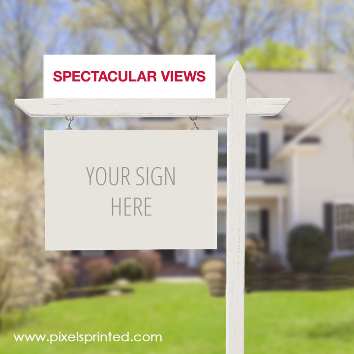 REMAX great views sign riders PixelsPrinted 