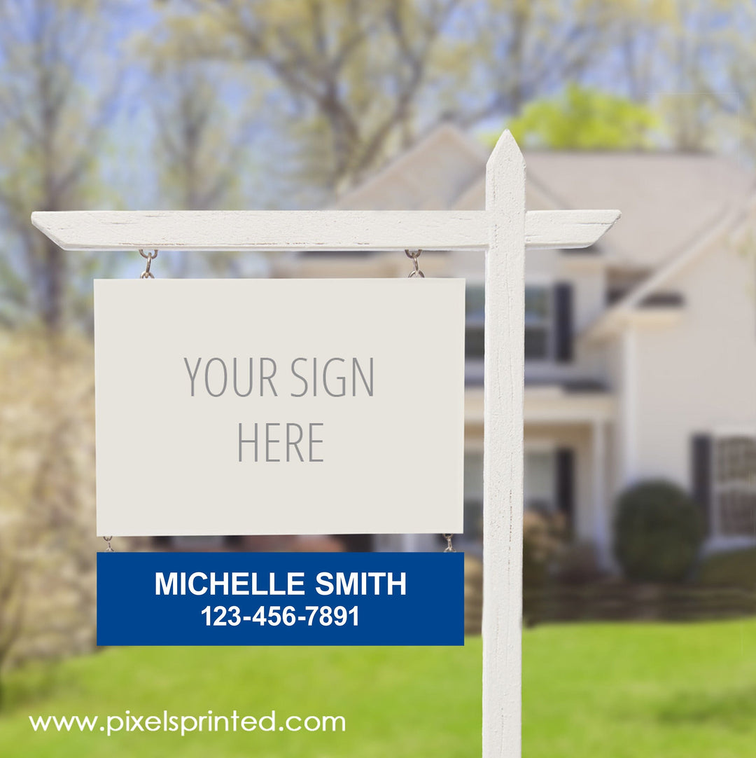 REMAX name and number sign riders PixelsPrinted 