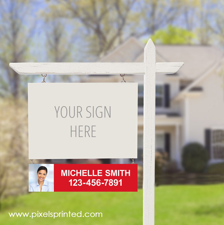 REMAX name and number sign riders PixelsPrinted 