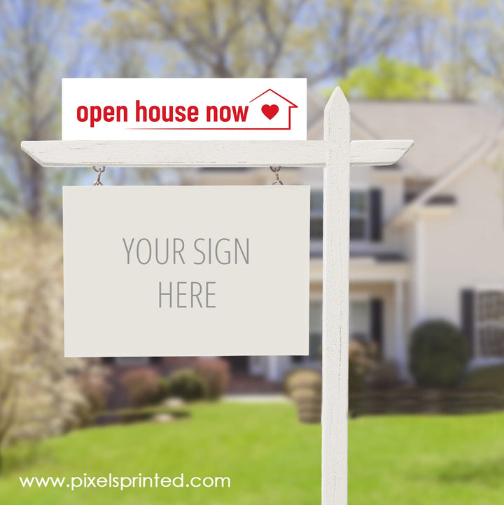 REMAX open house sign riders PixelsPrinted 