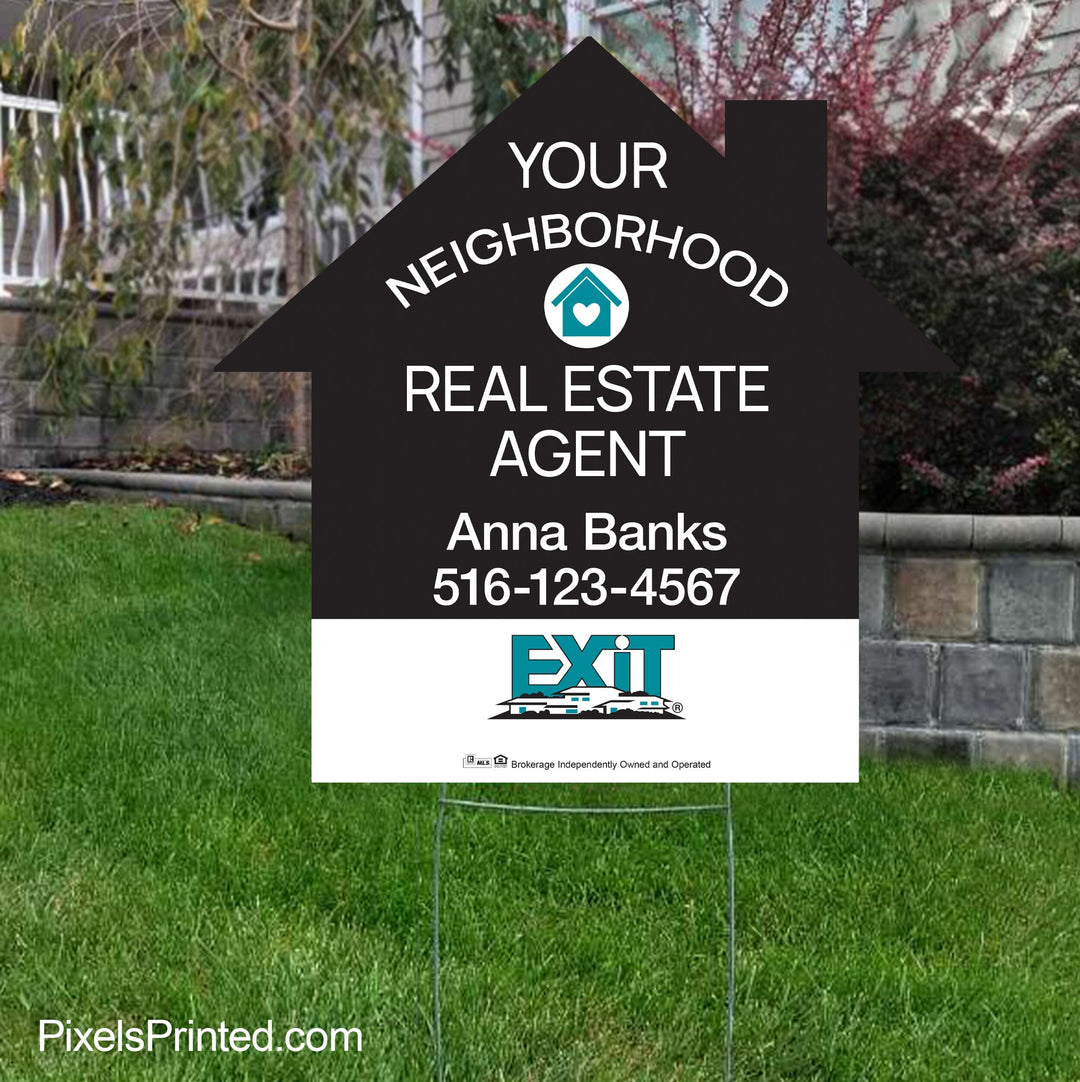 your neighborhood agent yard signs yard signs PixelsPrinted 