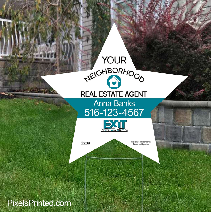your neighborhood agent yard signs yard signs PixelsPrinted 